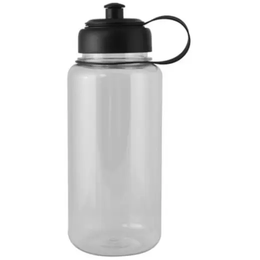 1 Litre Spout Water Bottle White